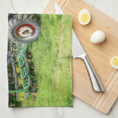 Old International Traktor Handtuch (Viertel Falte)