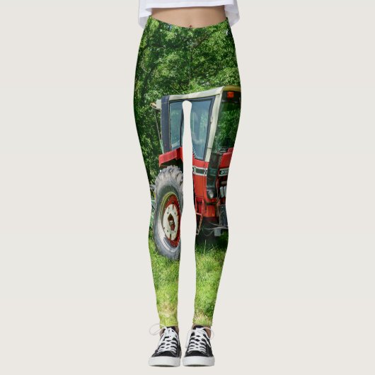 Old International Traktor Leggings (Vorderseite)