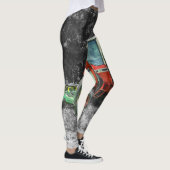 Old International Traktor Painterly Leggings (Rechts)