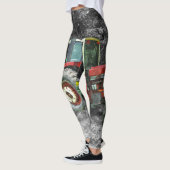 Old International Traktor Painterly Leggings (Links)
