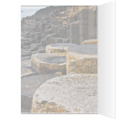 Old Irish Blessing Giants Causeway Ireland Card (Innen (Links))