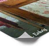 Old Irish Dresser Poster oder Print (Ecke)