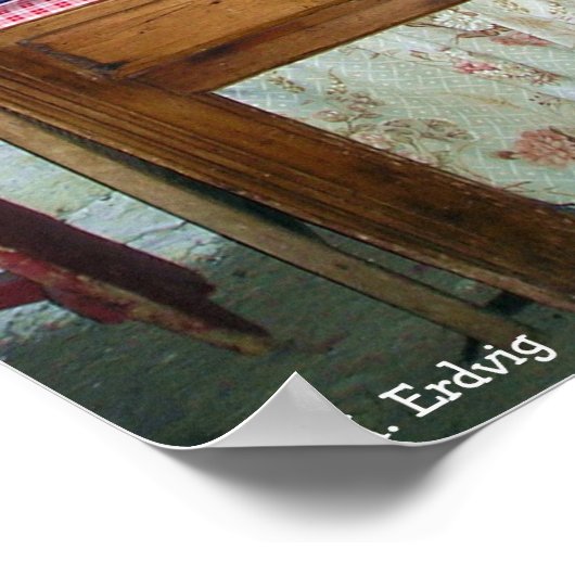 Old Irish Dresser Poster oder Print (Ecke)