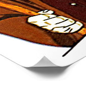 Old Irish Drinker Poster (Ecke)