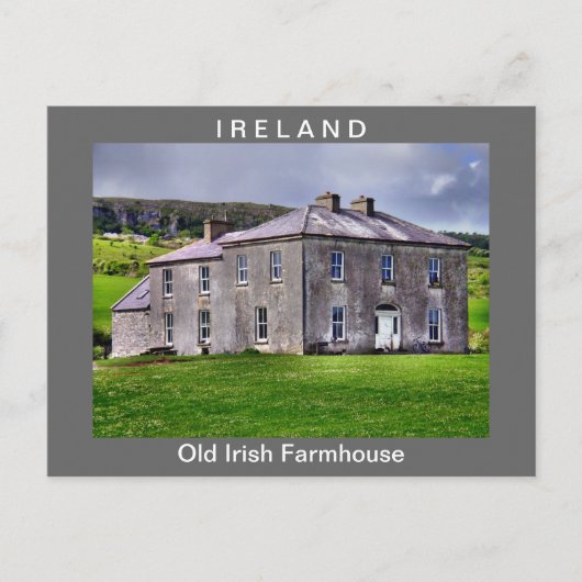 Old Irish Farm Postcard Postkarte (Vorderseite)