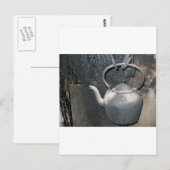 Old Irish Kettle Postkarte (Vorne/Hinten)