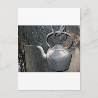 Old Irish Kettle Postkarte