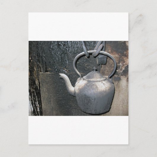Old Irish Kettle Postkarte (Vorderseite)