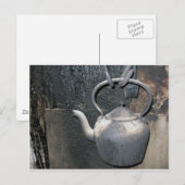 Old Irish Kettle Postkarte (Vorne/Hinten)
