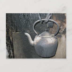 Old Irish Kettle Postkarte