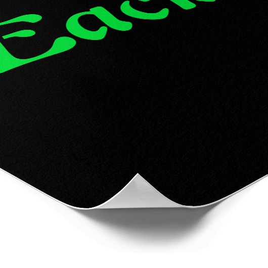 Old Irish Segen Poster (Ecke)