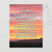 Old Irish Segen Postkarte (Vorderseite)