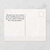 Old Irish Sessing, Leuchtturm an der irischen Küst Postkarte (Rückseite)