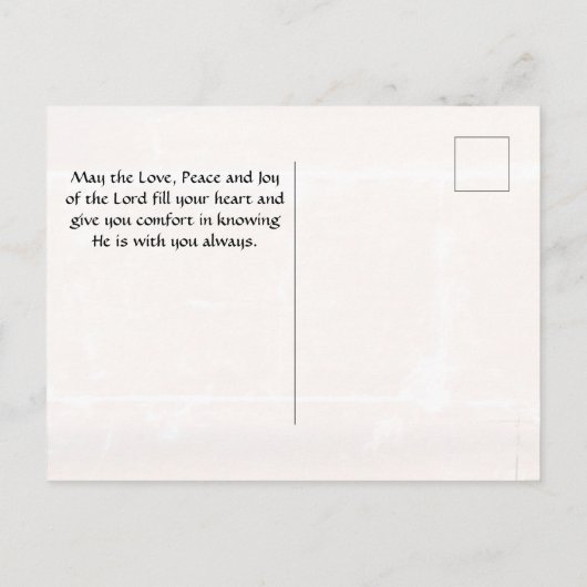 Old Irish Sessing, Leuchtturm an der irischen Küst Postkarte (Rückseite)