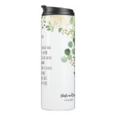 Old Irish Sessing & Personalize Wedding Greenerie Thermosbecher (Nach rechts gedreht)
