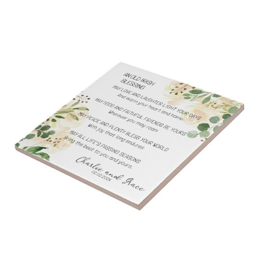 Old Irish Sessing & Wedding Greenery 3 Fliese (Seite)