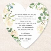 Old Irish Sessing & Wedding Greenery Untersetzer (Vorderseite)