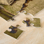 Old Irish Wool Spinner Lady, Jigsaw Puzzle (Seite)