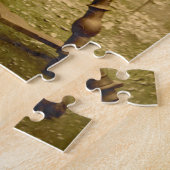 Old Irish Wool Spinner Lady, Jigsaw Puzzle (Seite)