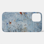 Old Iron Blue Stain Corrode Case-Mate iPhone Hülle (Rückseite (Horizontal))