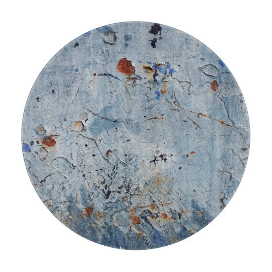 Old Iron Blue Stain Corrode Schneidebrett (Vorderseite)