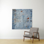 Old Iron Blue Stain Corrode Wandteppich (Beispiel (Horizontal))
