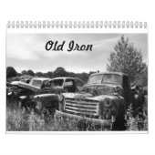 Old Iron Classic Cars Kalender (Titelbild)