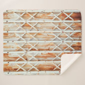 Old iron door panels are rusted. abstract,antique, sherpadecke (Vorderseite (Horizontal))