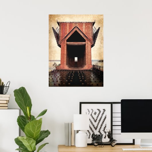 Old Iron Ore Dock Poster (Heimbüro)