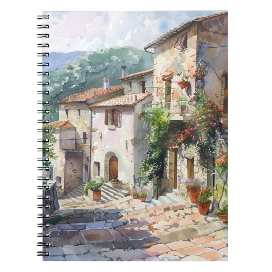 Old Italian Village  Notizblock (Vorderseite)