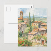 Old Italian Village  Postkarte (Vorne/Hinten)