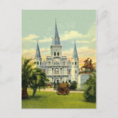 Old Jackson Square Postkarte (Vorderseite)