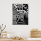 Old Jersey City: Roosevelt Stadium Poster (Küche)