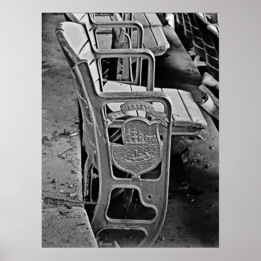 Old Jersey City: Roosevelt Stadium Poster (Vorne)