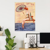 Old Jersey Shore Poster (Heimbüro)
