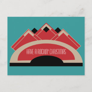 Old Jukebox Feiertagspostkarte