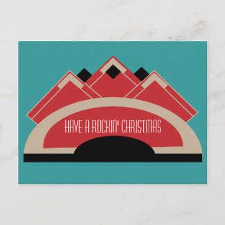 Old Jukebox Feiertagspostkarte