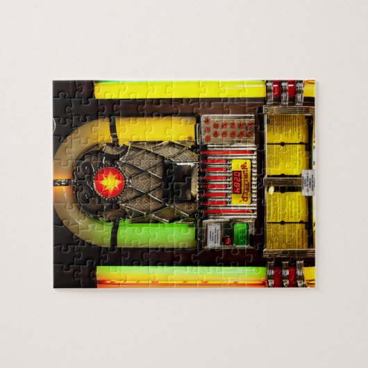 Old Jukebox Puzzle (Horizontal)