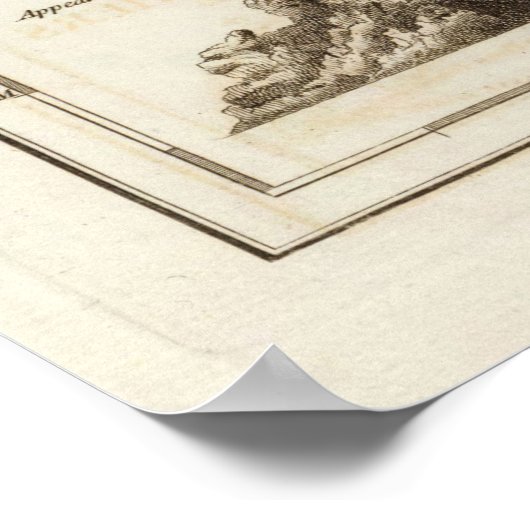 Old Jungfrau Islands Map (1775) St Thomas, St Croi Poster (Ecke)