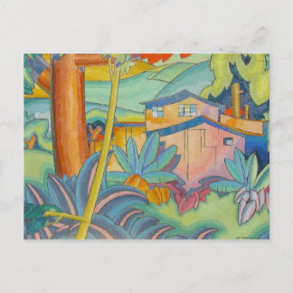 'Old Kahala Home' - Arman Manookian Postkarte