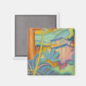 'Old Kahala Zuhause' - Arman Manookian Magnet (Vorderseite/Rückseite)