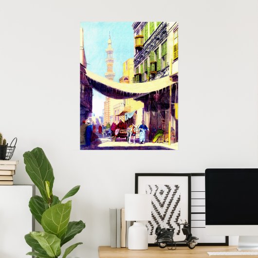 Old Kairo #2 - Poster (Heimbüro)