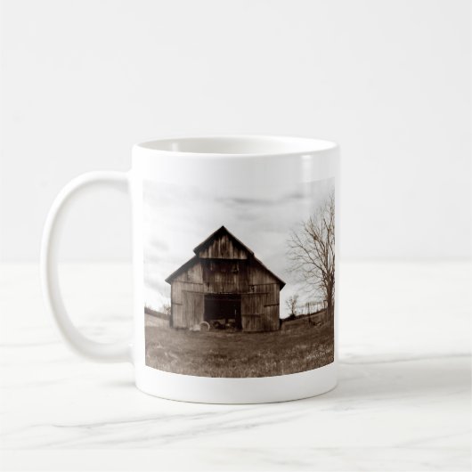 Old Kentucky Tobacco Barn Kaffeetasse (Links)