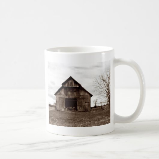 Old Kentucky Tobacco Barn Kaffeetasse (Rechts)