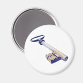 Old Key Magnet (Vorderseite/Rückseite)