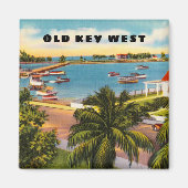 Old Key West Florida mit Garrison Bight Magnet (Vorne)