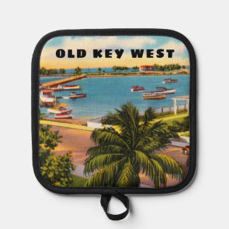 Old Key West Florida mit Garrison Bight Topflappen