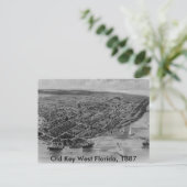 Old Key West Florida Post Card, 1887 Postkarte (Stehend Vorderseite)