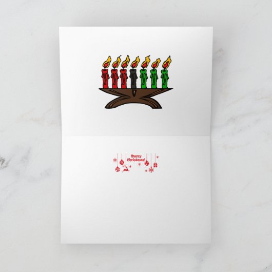 Old Kilcullen Weihnachtskarte Karte (Innenseite)