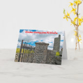 Old Kilcullen Weihnachtskarte Karte (Gelbe Blume)